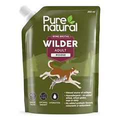 Purenatural kaulų sultinys šunims su briediena, 350 ml