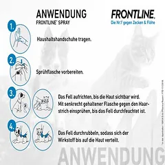 Frontline® purškalas šunims ir katėms, 100 ml — 3 nuotrauka
