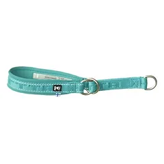 Hurtta Casual Half Choke Halsband peacock (petrol)