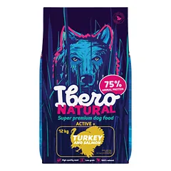 Ibero Natural Active Plus su kalakutiena ir lašiša 12kg