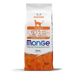 Monge sausiems maistas sterilizuotoms katėms su antiena 10 kg