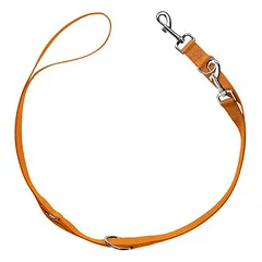 HUNTER rinkinys: petnešos London Vario Rapid + pavadėlis London, oranžinės spalvos, Petnešos dydis M + pavadėlis 200 cm, 15 mm — 4 nuotrauka