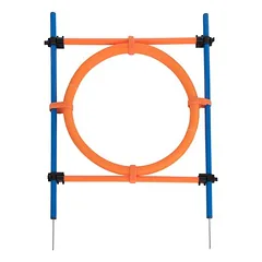 zooplus Exclusive Agility Fun & Sport šokimo žiedas šunims, Pilnas rinkinys, šuolio žiedas Ø apie 55 cm — 3 nuotrauka