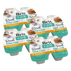 BRIT Care Cat Real Tuna Loaf 8x37 g tuno ir vištienos paštetas katėms