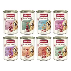 ANIMONDA GranCarno suaugusiems šunims skirtas mišinys, įvairių skonių, 8x400 g