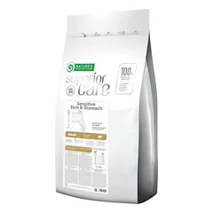 Nature’s Protection Superior Care Sensitive Skin & Stomach Adult Small Breeds Lamb - maistas jautriems mažų veislių šunims su ėriena, 10kg — 3 nuotrauka