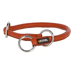KERBL Choker Roma odinis antkaklis šunims, 60cm - 8mm, ruda
