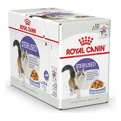 Royal Canin FHN Sterilised In Jelly konservai suaugusioms sterilizuotoms katėms želė, 85 g, 12 vnt.