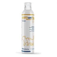 Bioiberica Atopivet Mousse šunims ir katėms, putos epidermio atstatymui po dermatologinių ligų bei jų metu 250 ml