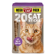 Perfecto Cat Catsticks skanėstai su veršiena ir paukštiena katėms - Pet24