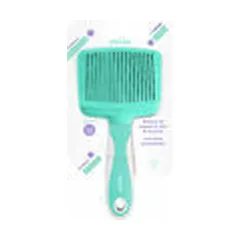 Self cleaning slicker brush 10x20,5cm — 2 nuotrauka