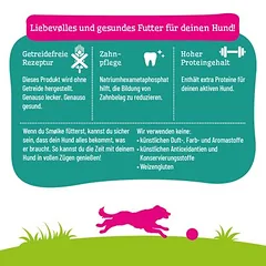 Smølke Hund Adult begrūdis sausas maistas šunims — 3 nuotrauka
