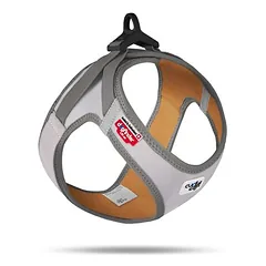 Curli Glow Clasp Vest petnešos šunims, pilkos, Labai dideliems > 45 kg — 3 nuotrauka