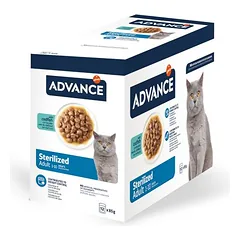Advance Feline Sterilized su menke, drėgnas maistas katėms — 3 nuotrauka