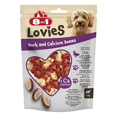 Lovies antienos ir kalcio kauliukai mažų veislių šunims, 80 g