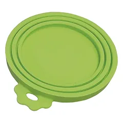Nobby dangtelis konservuotam pašarui, silikoninis, žalias 9 cm
