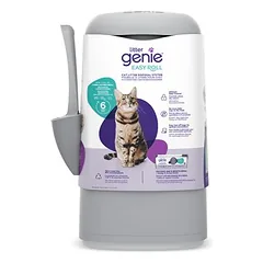 LitterLocker by Litter Genie® Easy Roll Katzenstreu-Entsorgungseimer, grau