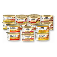 Purina Gourmet Gold  7 skonių mišinys 14x85g