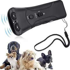 Tragbares Ultraschall-Hundetrainingsgerät mit zwei Kanälen für Barki