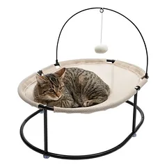 TIAKI gultas katėms Smėlio spalvos, L 63 x B 46 x H 47 cm — 2 nuotrauka