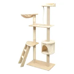 Prolenta Premium draskyklė katėms Bellmead, 96 x 35 x 125 cm, mėlyna, poliesteris: 100 % — 2 nuotrauka