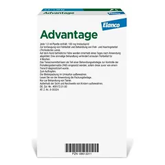 Advantage® 100 šunims, 4-10 kg