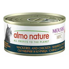 Almo Nature Cat HFC Mousse Mackerel and Chicken 70 g