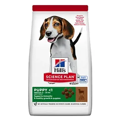 Hill’s Science Plan Canine Puppy Healthy Development Lamb & Rice Sausas maistas šuniukams (su ėriena ir ryžiais)18 kg