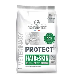 Pro-Nutrition Protect HAIR &SKIN sausas maistas odos ir kailio problemų turinčioms katėms. 2 kg