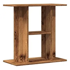 Prolenta Premium akvariumo stovas Dade City, 120 x 40 x 60 cm, pilka, mediena — 2 nuotrauka