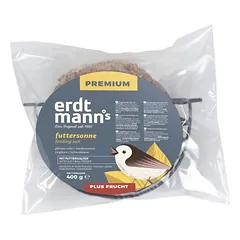 Erdtmanns Futtersonne PLUS FRUCHT inkl. Futterhalter 400 g