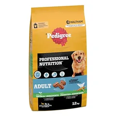 Pedigree Professional Nutrition Adult su paukštiena ir daržovėmis, sausas maistas šunims