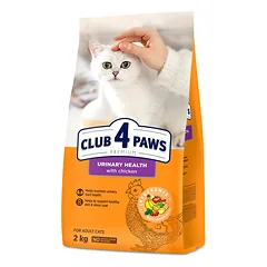 CLUB 4 PAWS Premium šlapimo sistemos sveikatai palaikyti . Visavertis sausas pašaras suaugusioms katėms