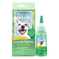 TropiClean Fresh Breath Clean teeth No-Brushing dantų gelis šunims