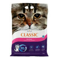 Intersand Extreme Classic Baby Powder, kūdikių pudros kvapo kraikas katėms 14 kg — 3 nuotrauka