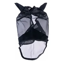 Nomad Tales Classic kaukė nuo musių su ausų ir šnervių apsauga, juoda, Full — 2 nuotrauka
