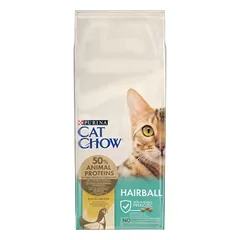 PURINA Cat Chow ėdalas plaukuotosioms kojytėms su vištiena 15kg 