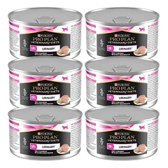 PURINA PRO PLAN Veterinary Diets Feline UR St/Ox Urinary 6x195g drėgna maistas katėms sveikatai šlapimo takų