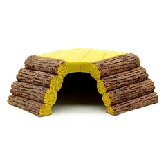 REP NOVA terariumų slėptuvė iš rąstų 16x12x5cm