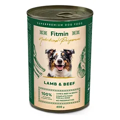 Fitmin Nutritional Programme Lamb & Beef paštetas šunims