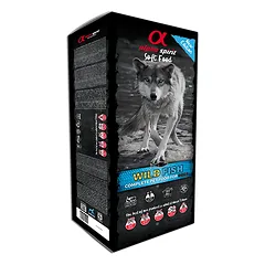 Alpha Spirit Wild Fish drėgnas maistas šunims su žuvimi, 200 g