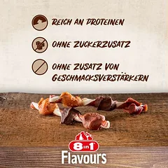 8in1 Triple Flavour Skewers skanėstai šunims — 4 nuotrauka