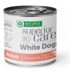 NATURES PROTECTION Superior Care White Dogs Adult Salmon 140ml
