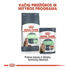 ROYAL CANIN FCN Digestive care sausas maistas sauaugusioms, jautresnį virškinimą turinčioms, katėms 2 kg — 5 nuotrauka