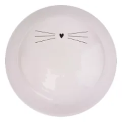 Hap keraminis baltas dubenėlis katėms, 215 ml — 2 nuotrauka