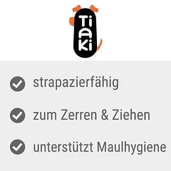 TIAKI žaislas šunims Rope Ring, Ø 18 x H 4,5 cm — 4 nuotrauka