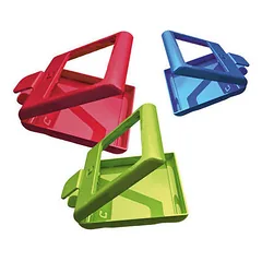 Georplast semtuvas gyvūnų išmatoms su maišeliais 17 x 13 x 3 h cm, įvairių spalvų — 2 nuotrauka