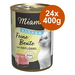 Sparpaket Miamor Feine Beute Kitten 24 x 400 g