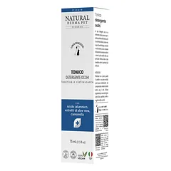 Natural Derma Pet akių valomasis tonikas šunims ir katėms su hialurono rūgštimi