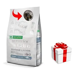NATURES PROTECTION Superior Care Grain Free White Fish Adult Large Breeds 10kg + STAIGMENA ŠUNIUI